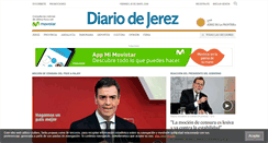 Desktop Screenshot of diariodejerez.es