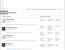 Tablet Screenshot of blogs.diariodejerez.es